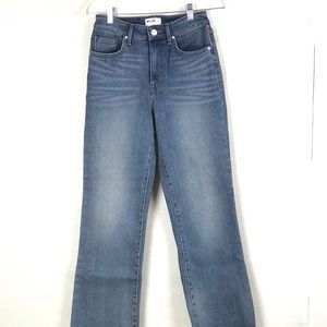 NWOT William Rast Super High Rise Flare Crop Jeans